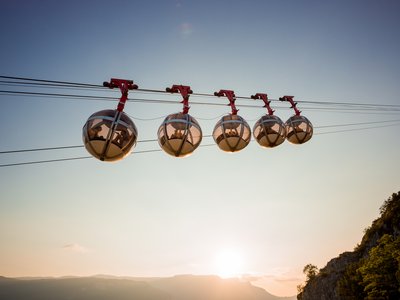 Image du téléphérique de la Bastille Grenoble 