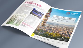 Presse : deux magazines mettent la destination Grenoble Alpes à la une !