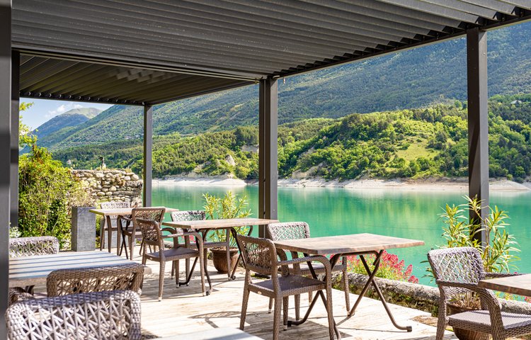 Le bar restaurant du Château d'Herbelon
