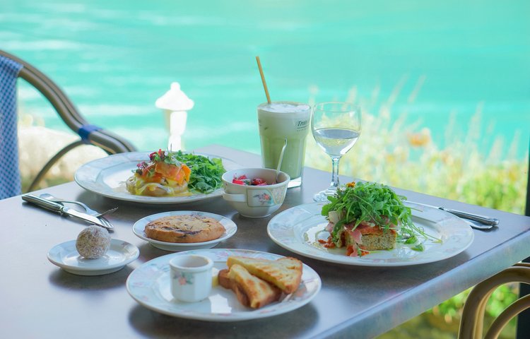 Le bar restaurant du Château d'Herbelon